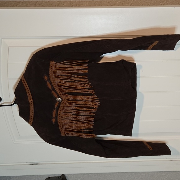 Cripple Creek Western Leather Jacket - Picture 5 of 5